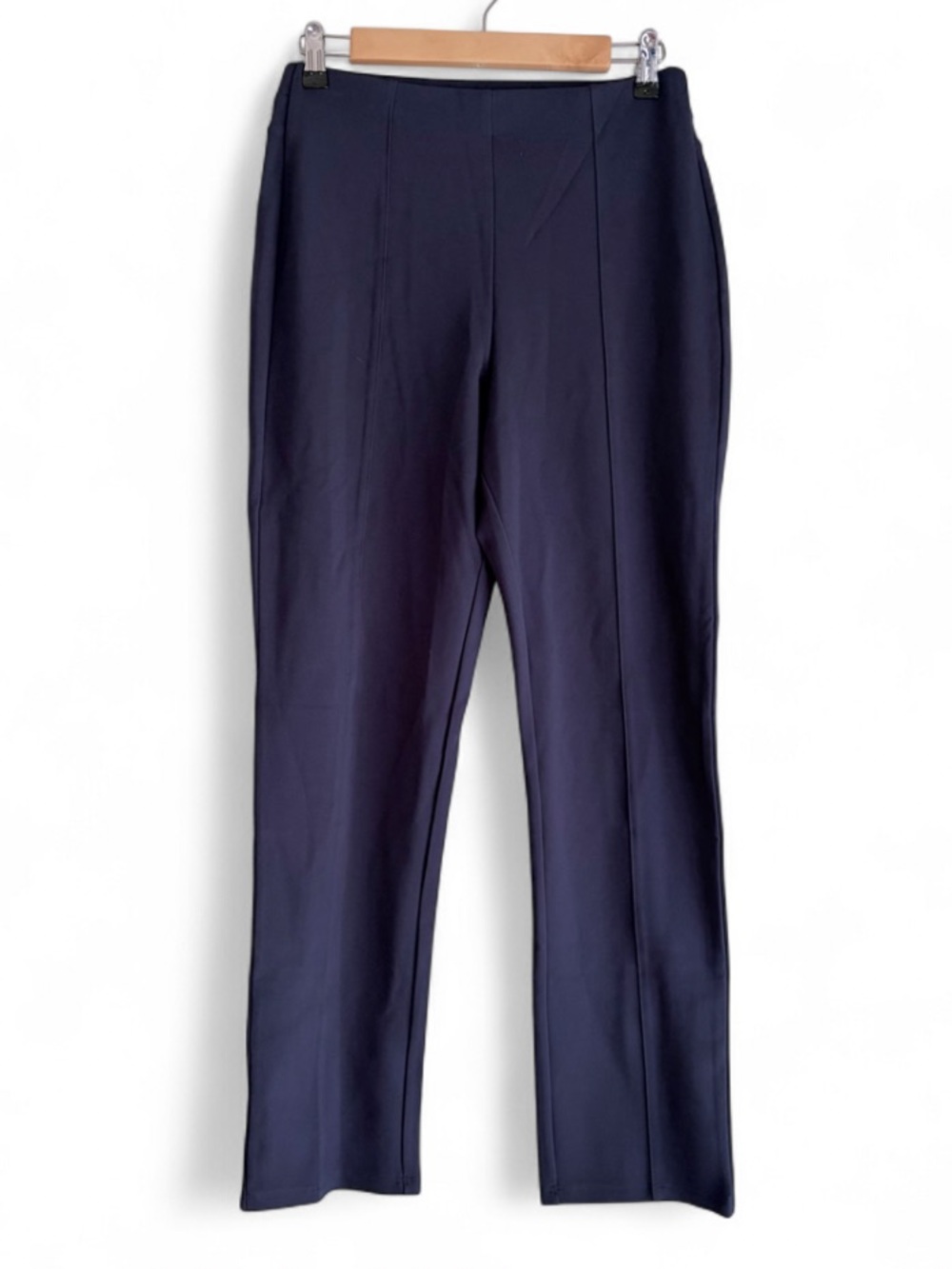 NEW Halara Navy Blue Stretch Knit Pants Size M